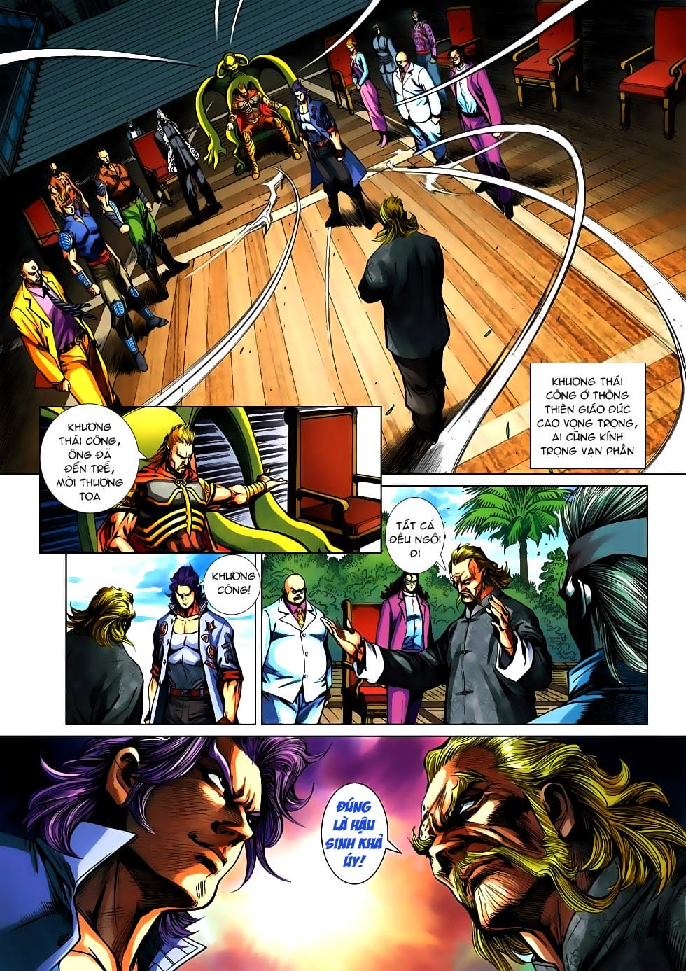 Truyện Tranh Tân Tác Long Hổ Môn trang 4
