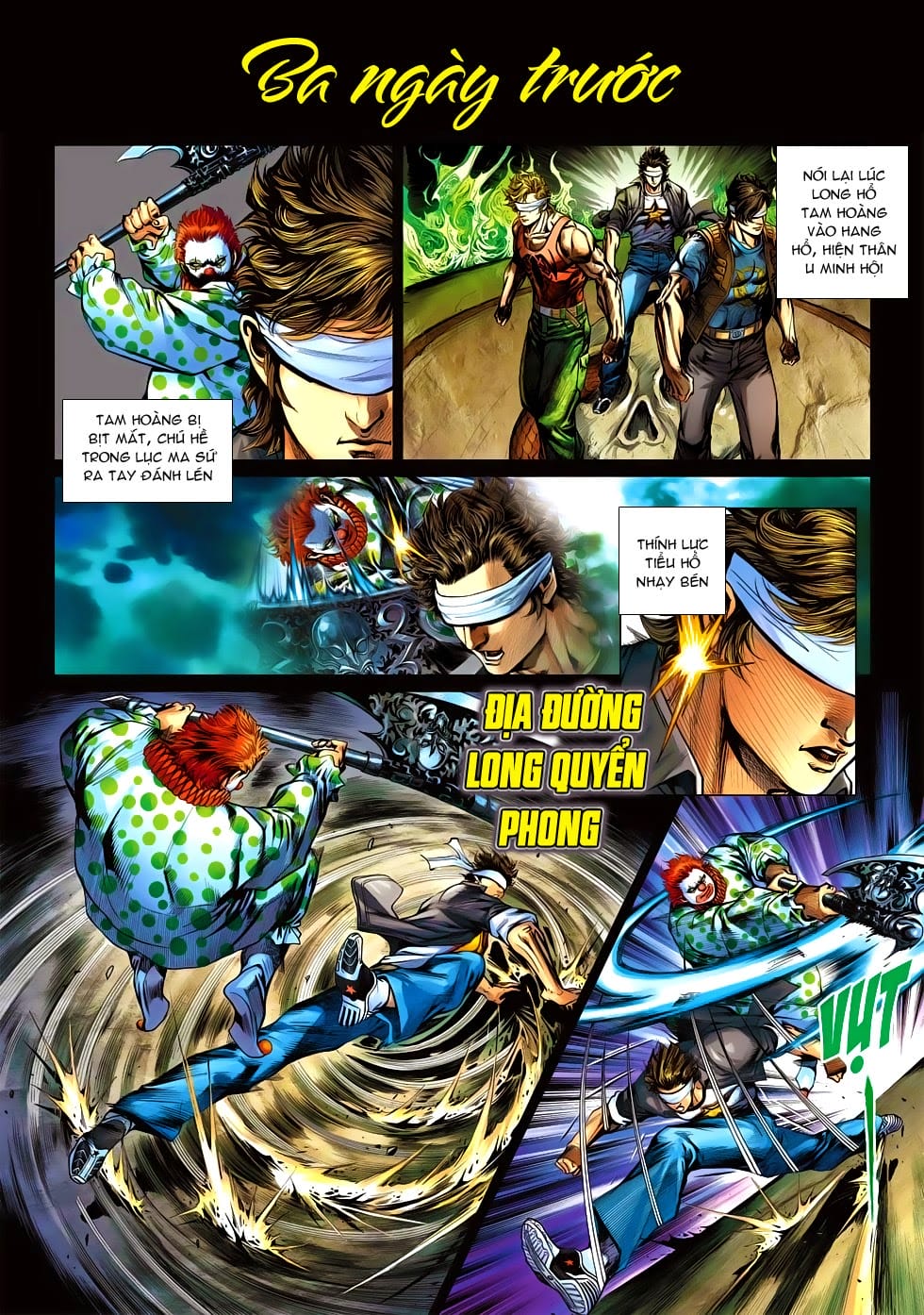 Truyện Tranh Tân Tác Long Hổ Môn trang 4
