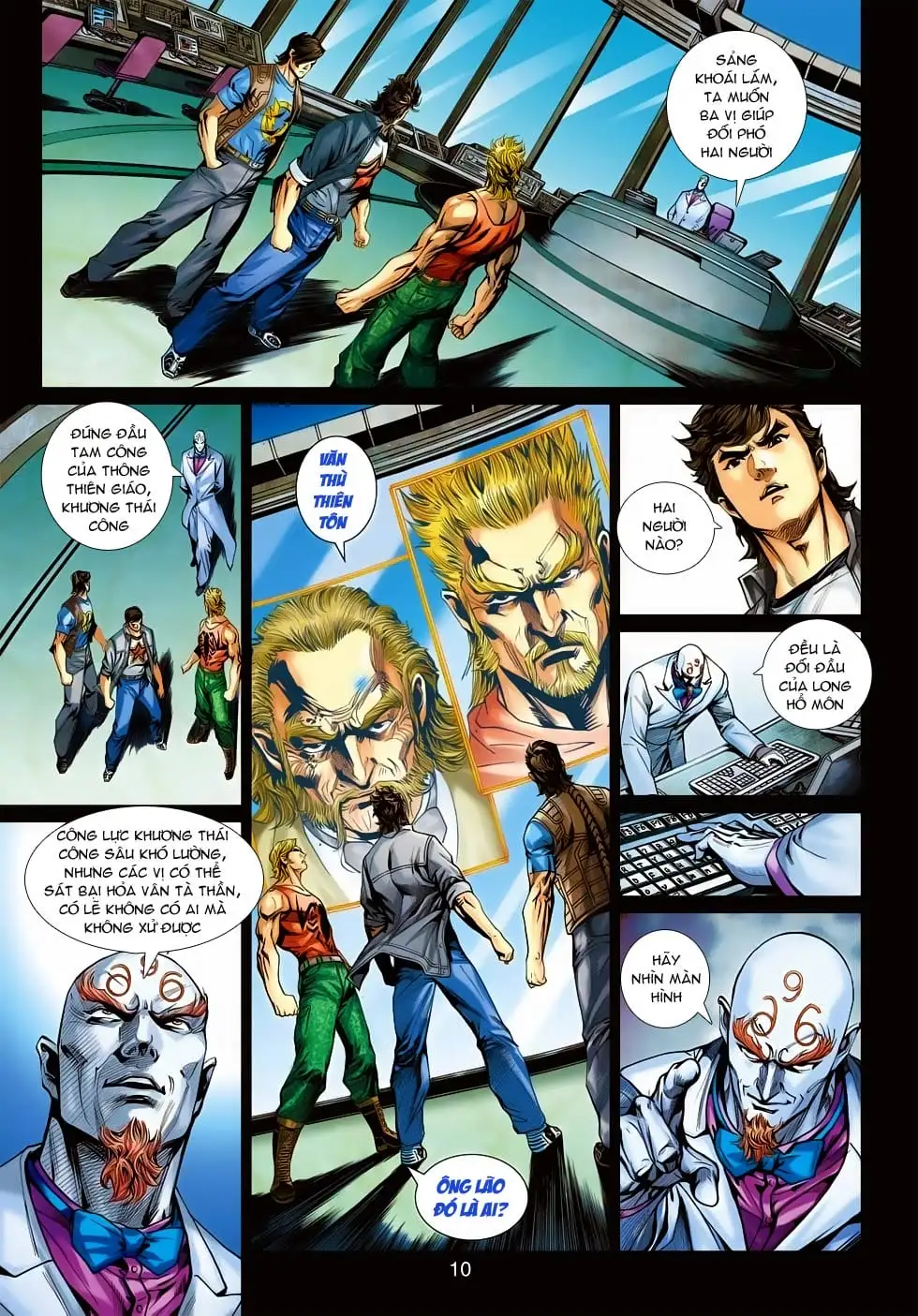 Truyện Tranh Tân Tác Long Hổ Môn trang 4
