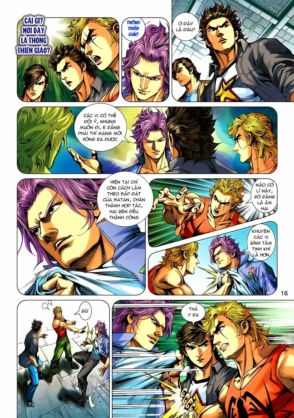 Truyện Tranh Tân Tác Long Hổ Môn trang 4