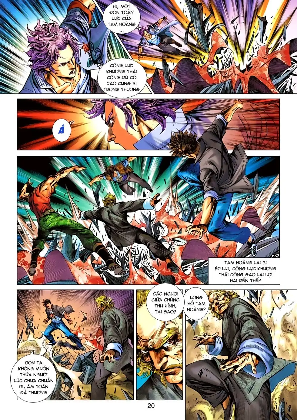 Truyện Tranh Tân Tác Long Hổ Môn trang 4