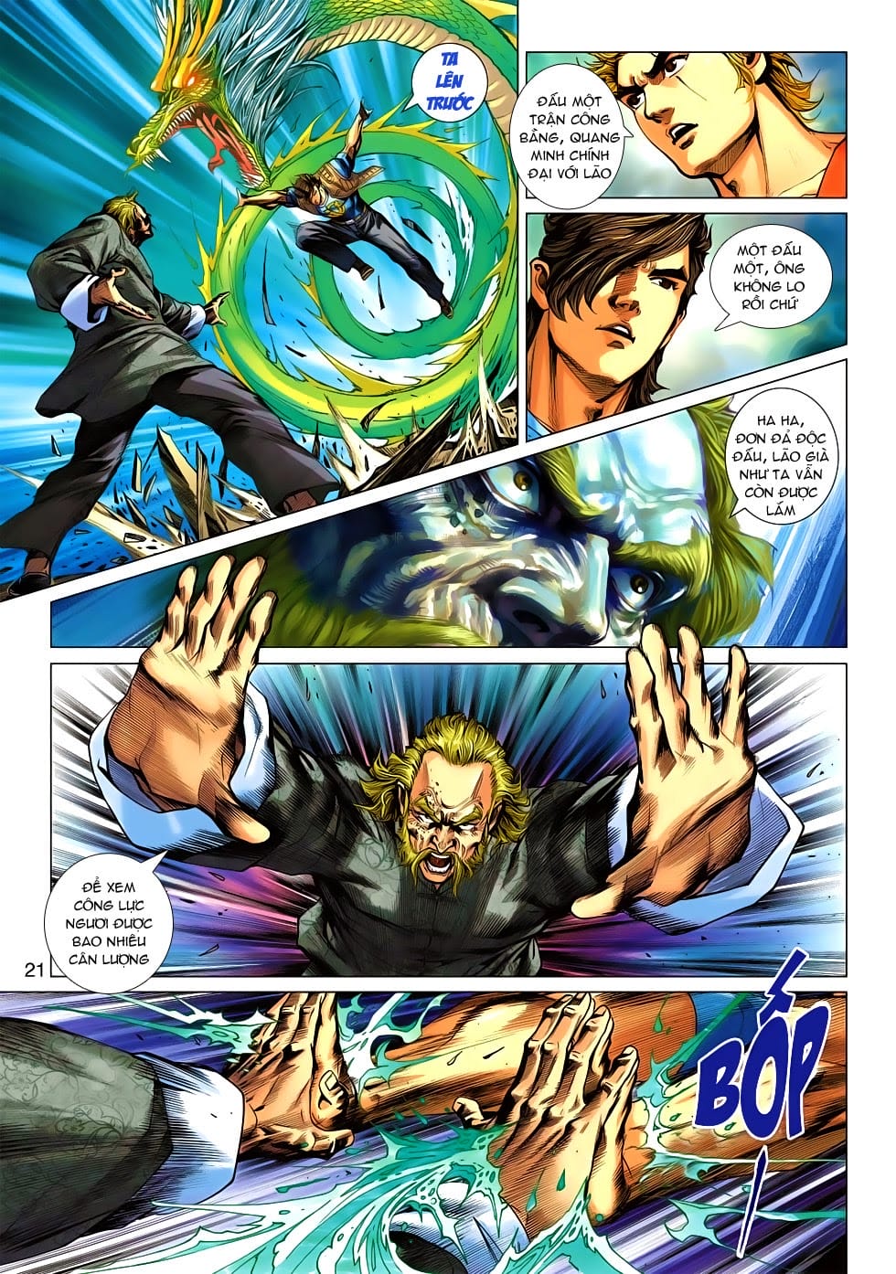 Truyện Tranh Tân Tác Long Hổ Môn trang 4