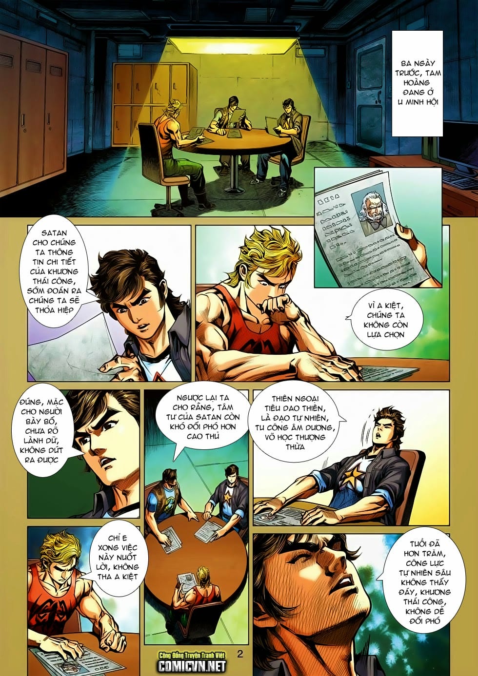 Truyện Tranh Tân Tác Long Hổ Môn trang 4