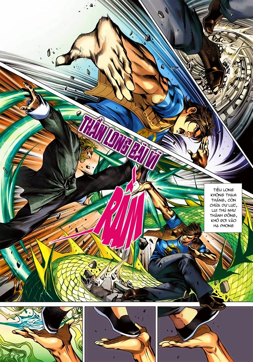 Truyện Tranh Tân Tác Long Hổ Môn trang 4