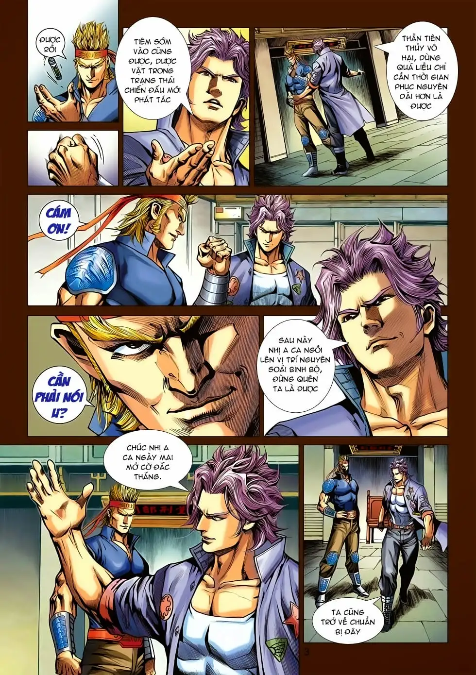 Truyện Tranh Tân Tác Long Hổ Môn trang 4