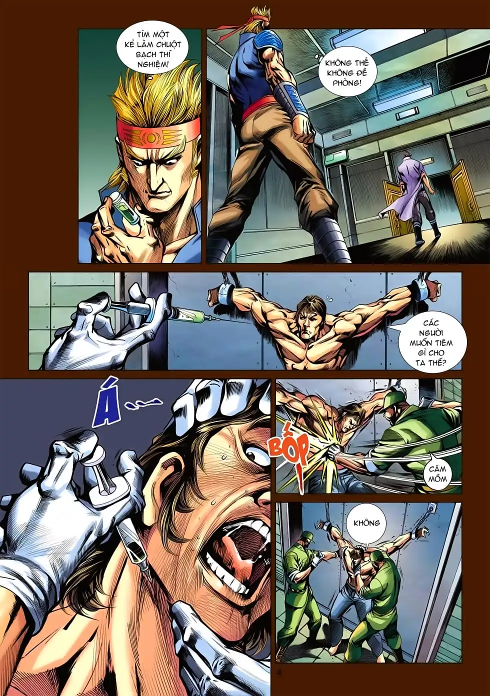 Truyện Tranh Tân Tác Long Hổ Môn trang 4