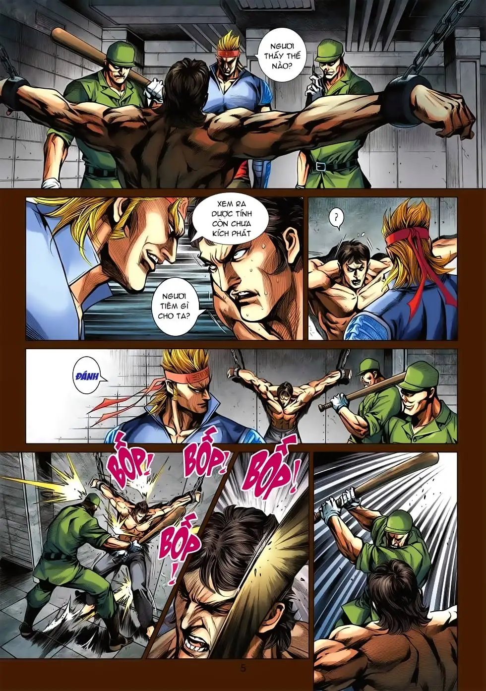 Truyện Tranh Tân Tác Long Hổ Môn trang 4