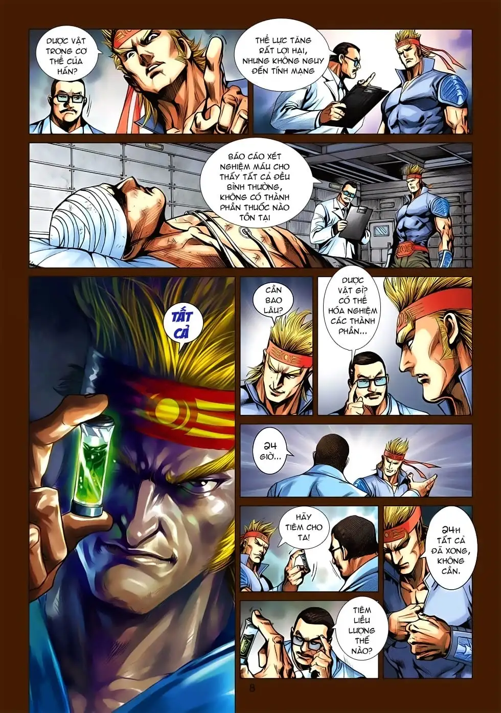 Truyện Tranh Tân Tác Long Hổ Môn trang 4