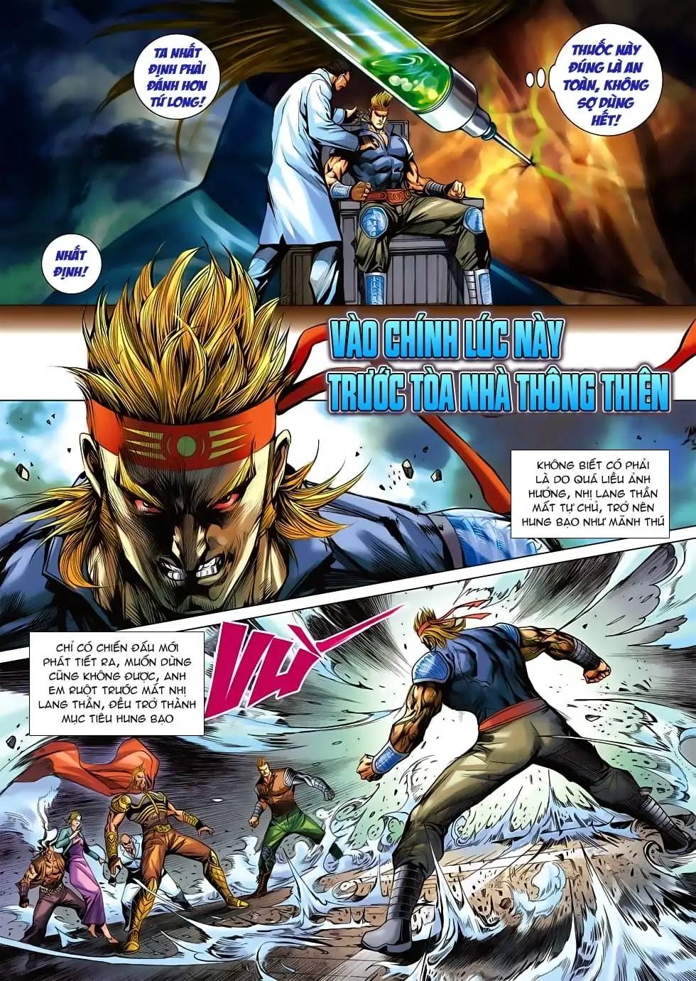 Truyện Tranh Tân Tác Long Hổ Môn trang 4