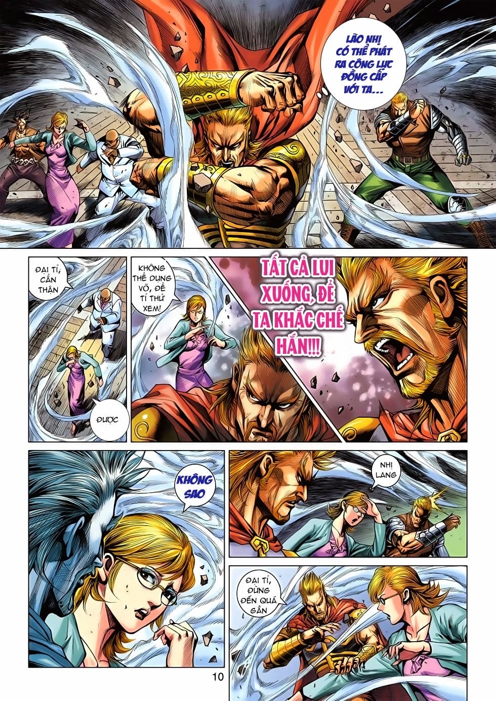 Truyện Tranh Tân Tác Long Hổ Môn trang 4