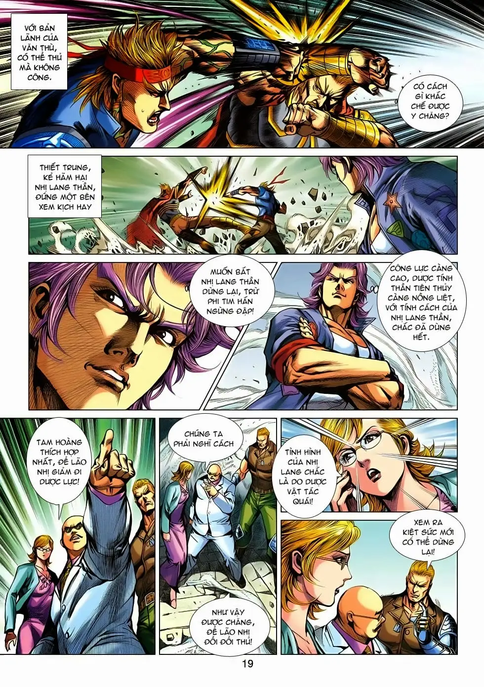 Truyện Tranh Tân Tác Long Hổ Môn trang 4