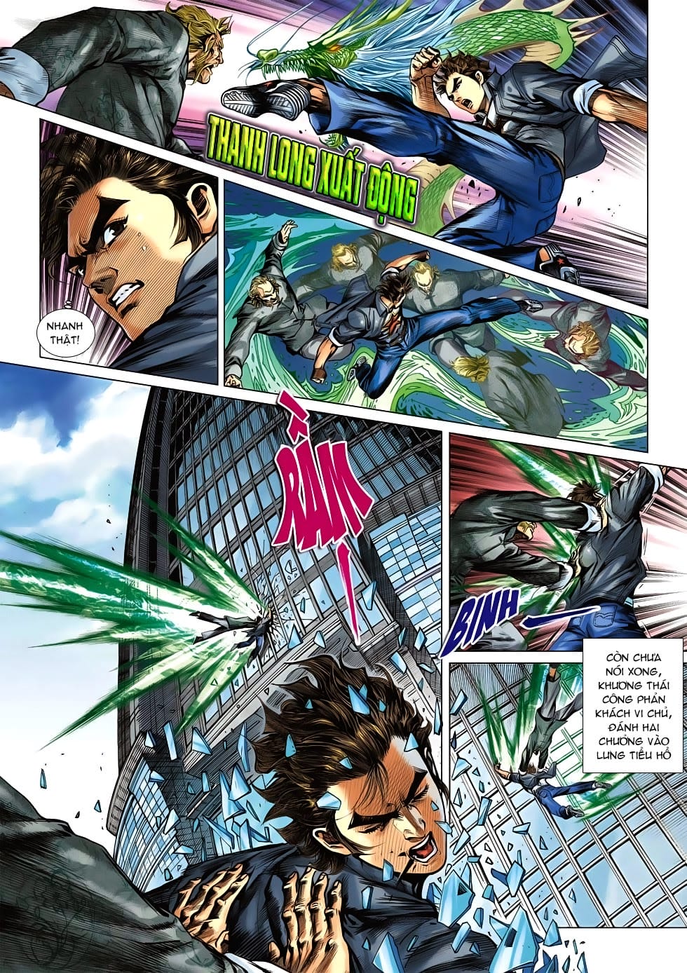 Truyện Tranh Tân Tác Long Hổ Môn trang 4