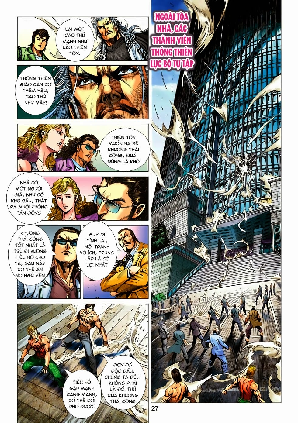 Truyện Tranh Tân Tác Long Hổ Môn trang 4