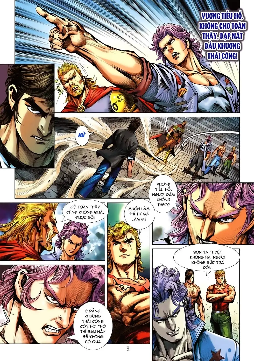 Truyện Tranh Tân Tác Long Hổ Môn trang 4