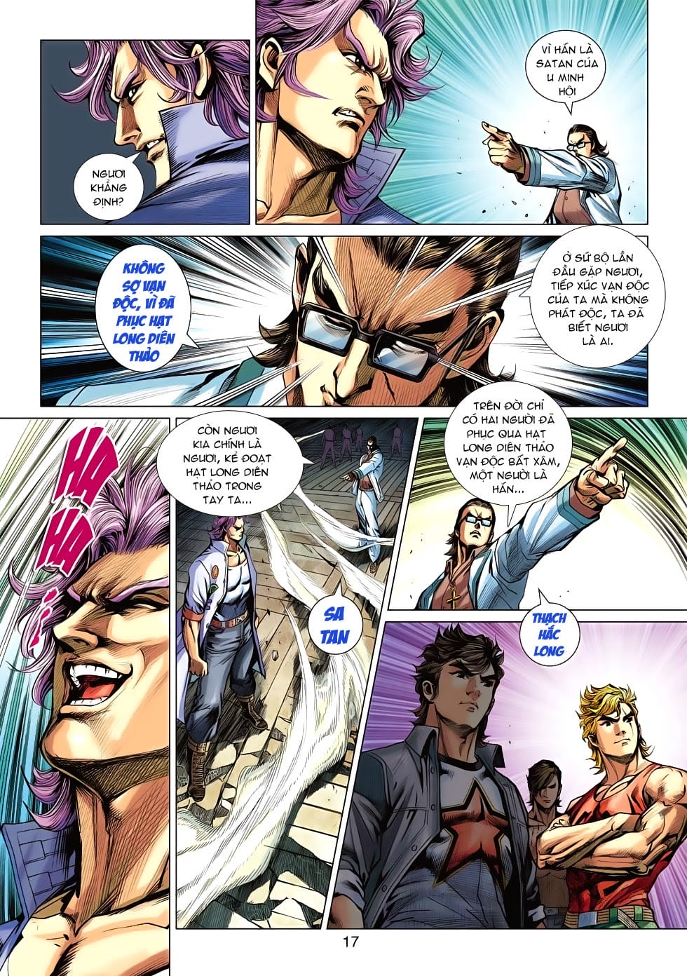 Truyện Tranh Tân Tác Long Hổ Môn trang 4