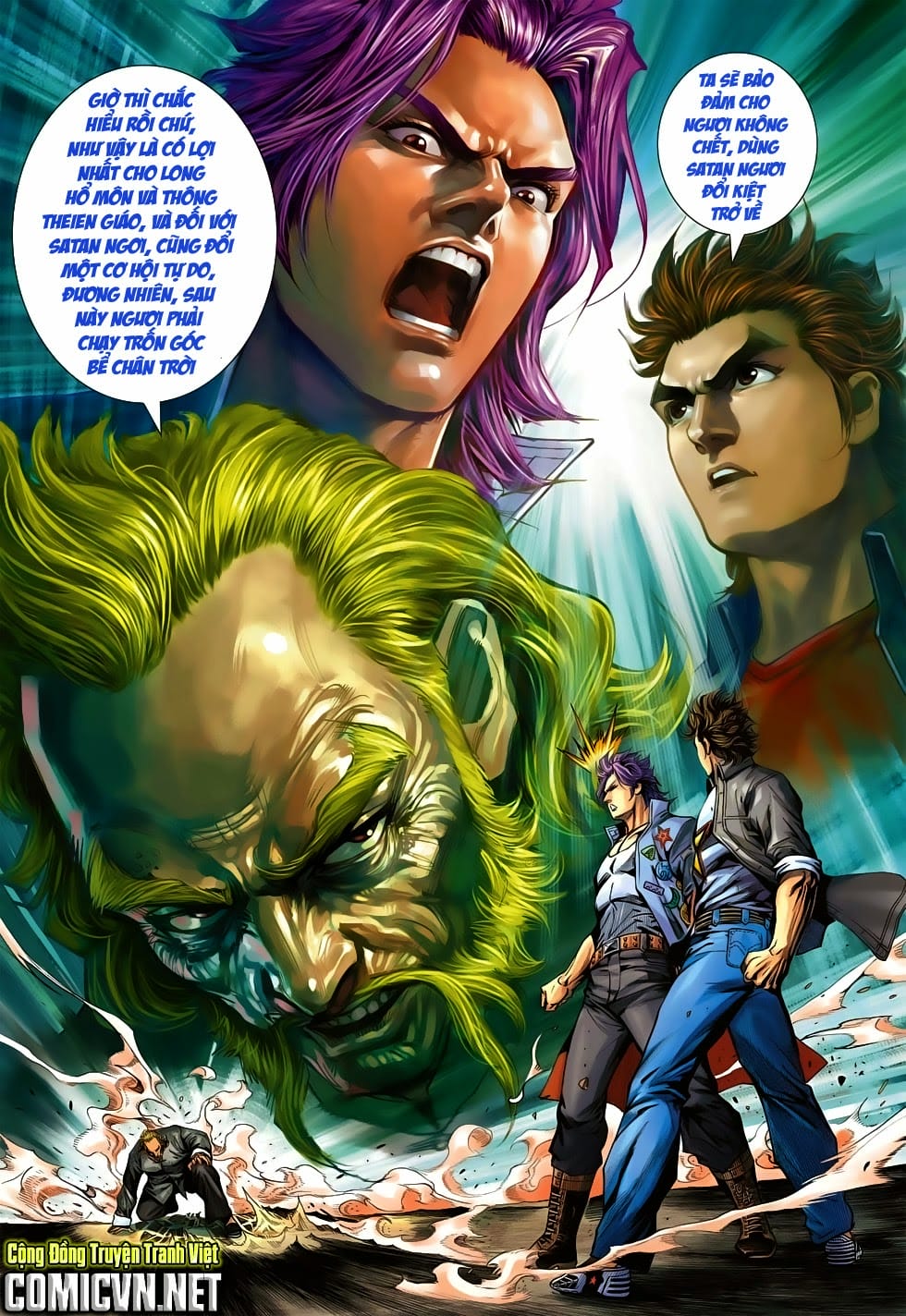 Truyện Tranh Tân Tác Long Hổ Môn trang 4