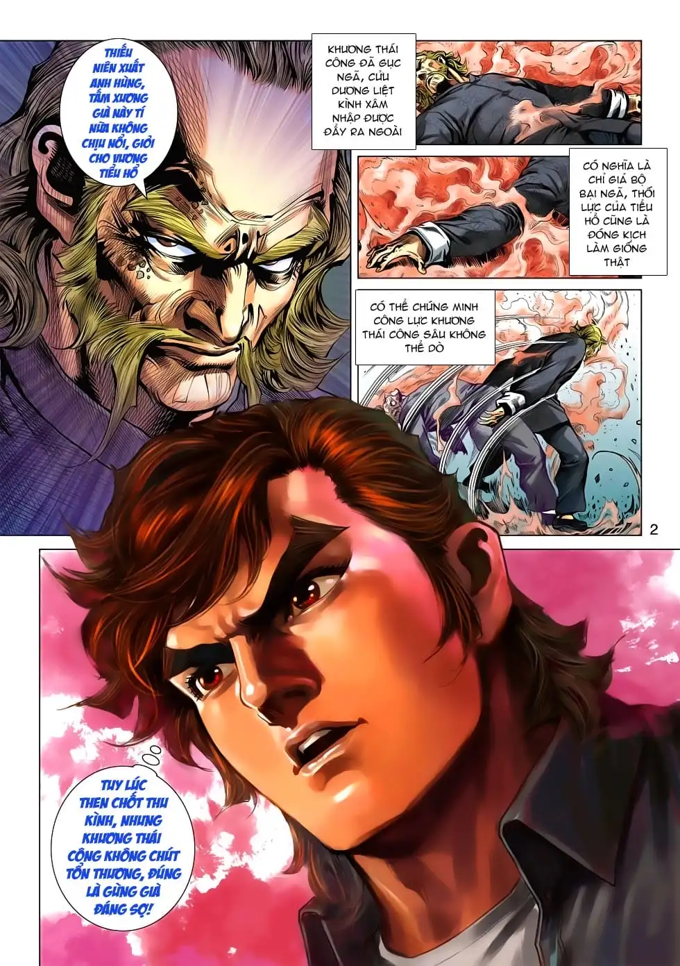 Truyện Tranh Tân Tác Long Hổ Môn trang 4