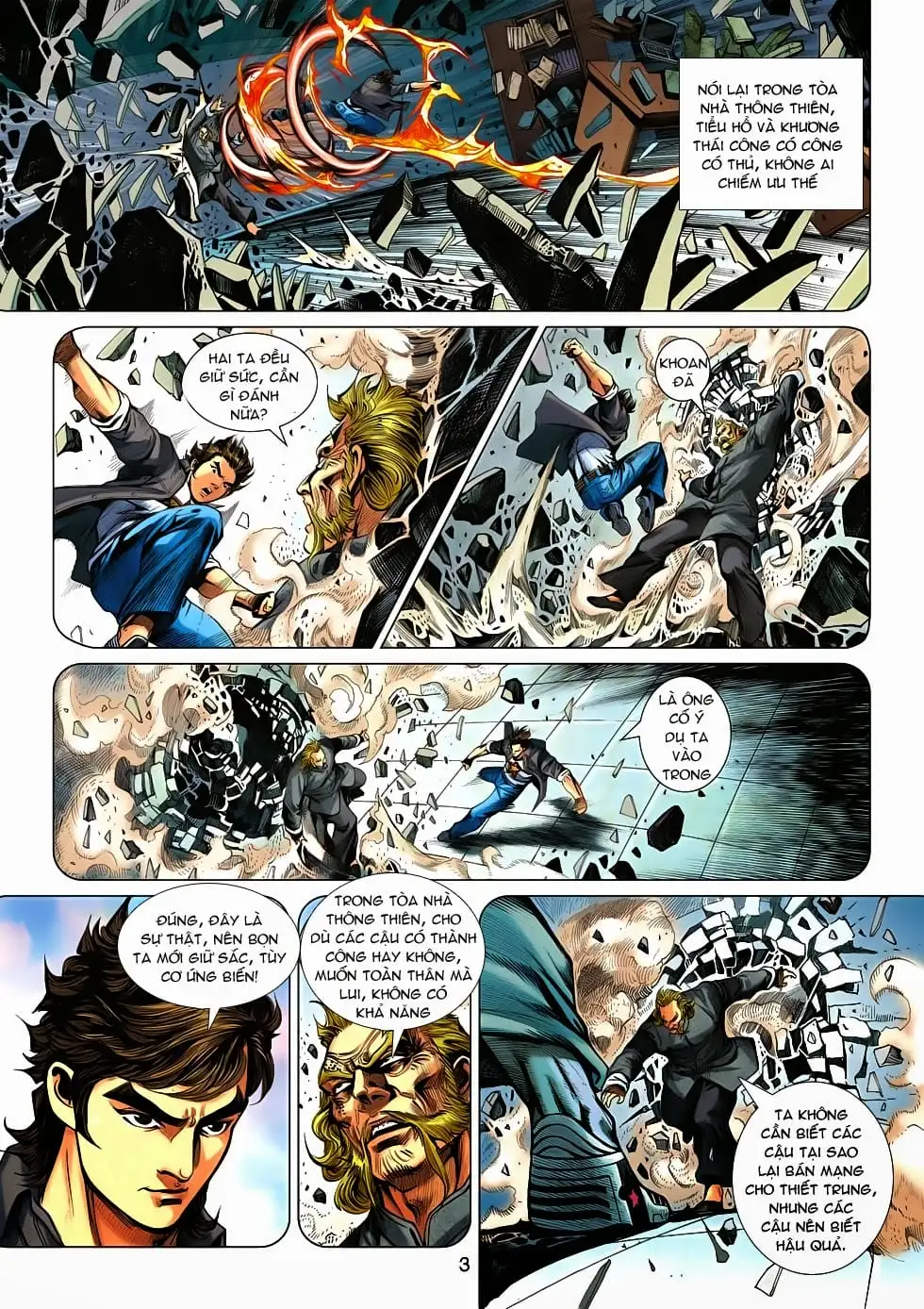 Truyện Tranh Tân Tác Long Hổ Môn trang 4