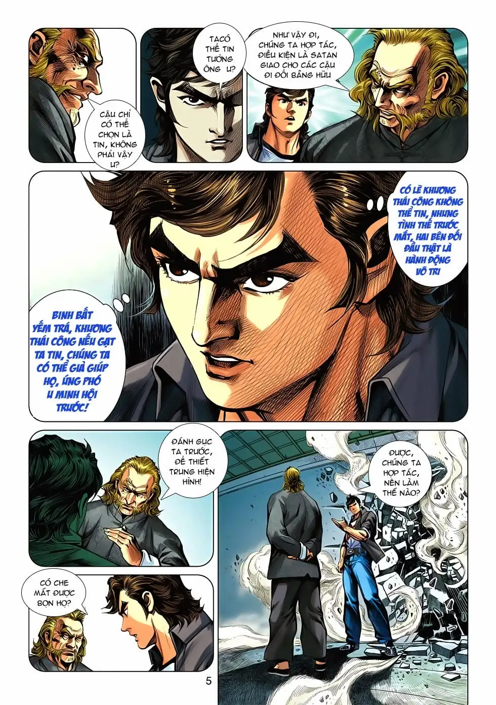 Truyện Tranh Tân Tác Long Hổ Môn trang 4