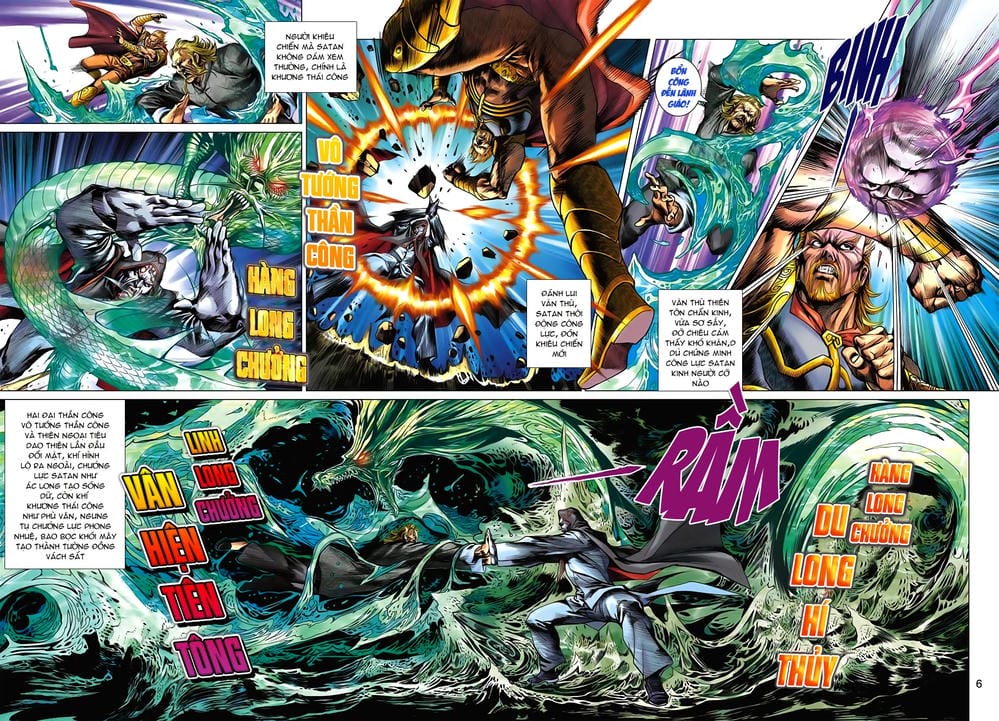 Truyện Tranh Tân Tác Long Hổ Môn trang 4