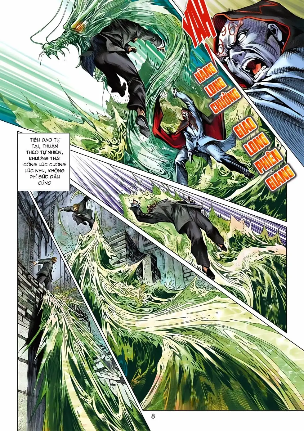 Truyện Tranh Tân Tác Long Hổ Môn trang 4