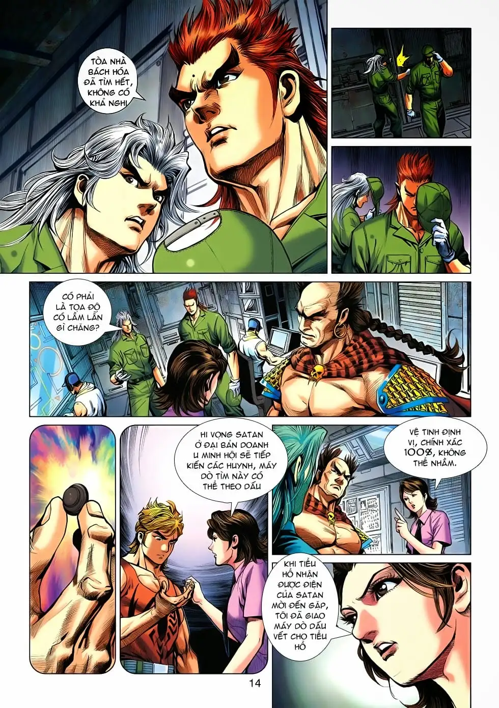 Truyện Tranh Tân Tác Long Hổ Môn trang 4