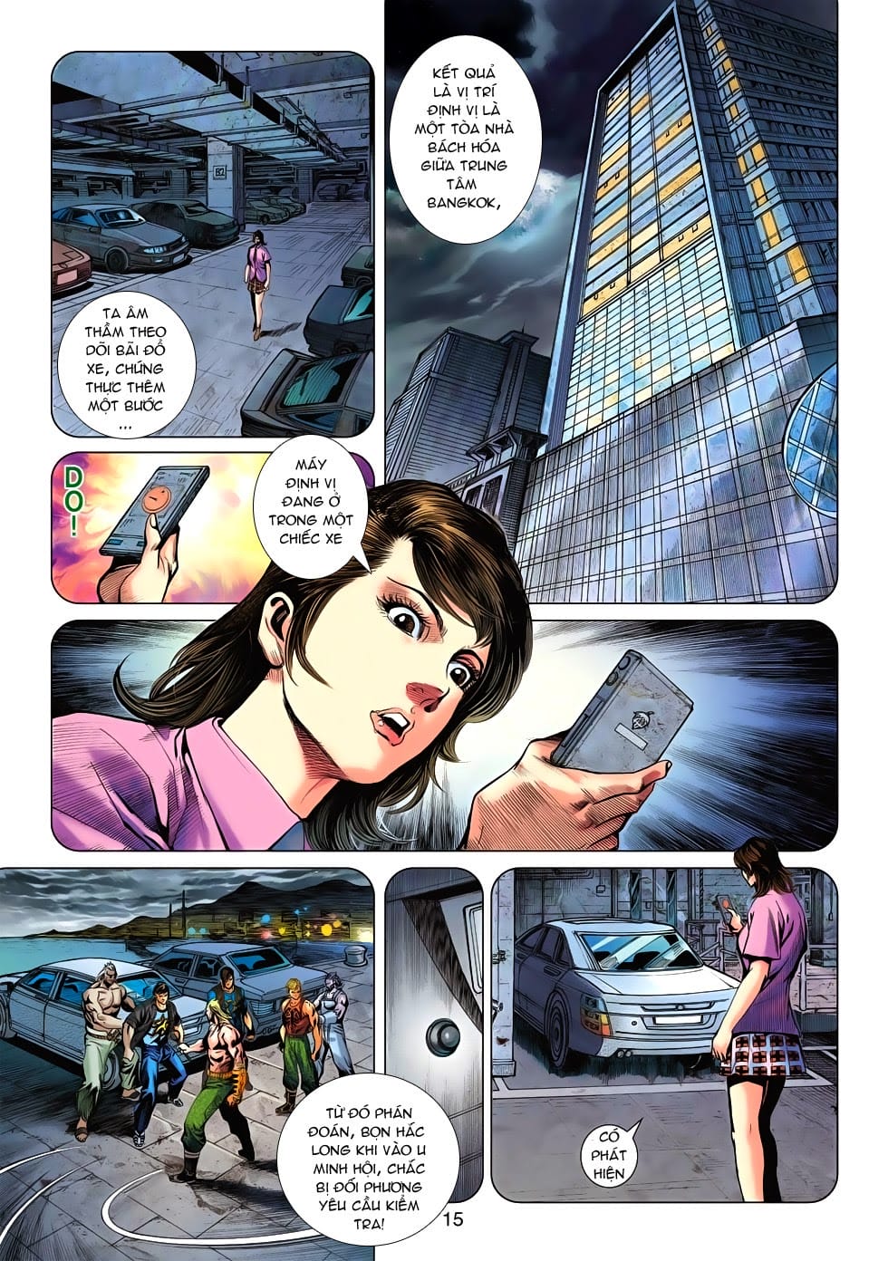 Truyện Tranh Tân Tác Long Hổ Môn trang 4