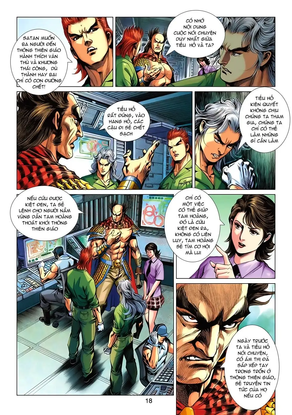 Truyện Tranh Tân Tác Long Hổ Môn trang 4