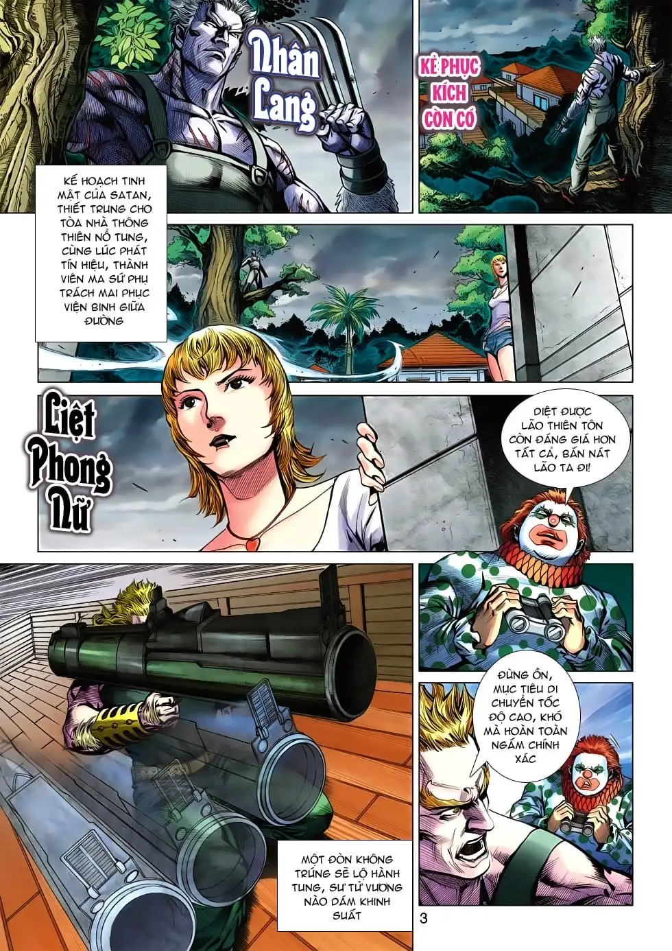 Truyện Tranh Tân Tác Long Hổ Môn trang 4