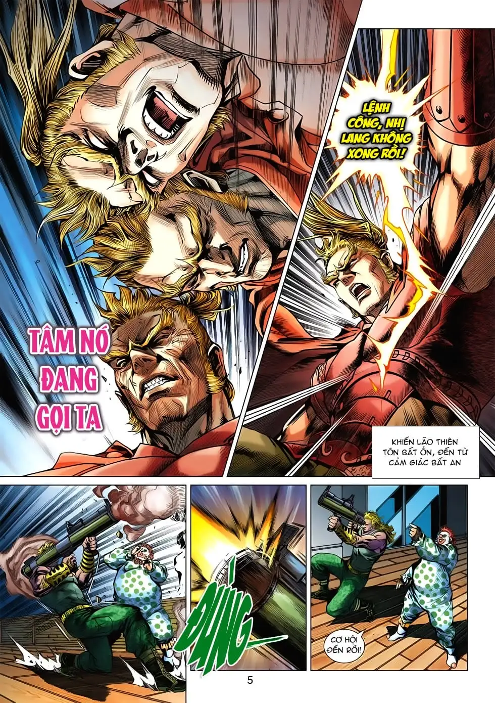 Truyện Tranh Tân Tác Long Hổ Môn trang 4