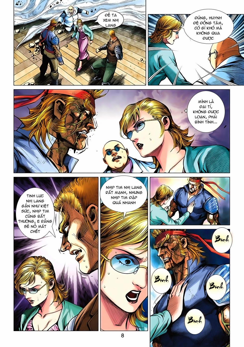 Truyện Tranh Tân Tác Long Hổ Môn trang 4