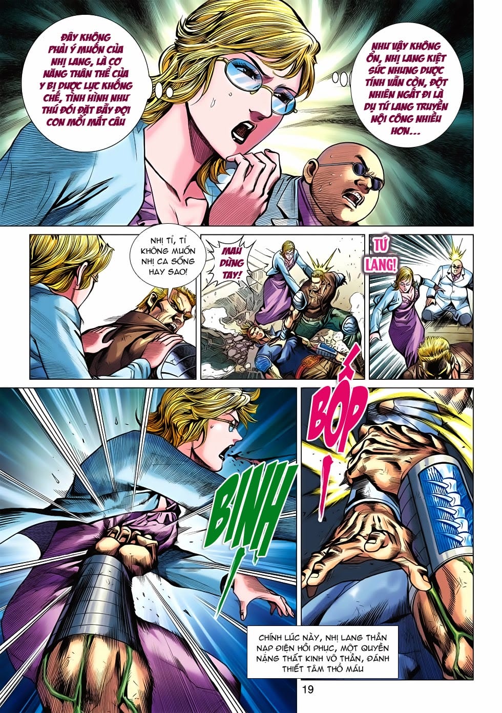 Truyện Tranh Tân Tác Long Hổ Môn trang 4