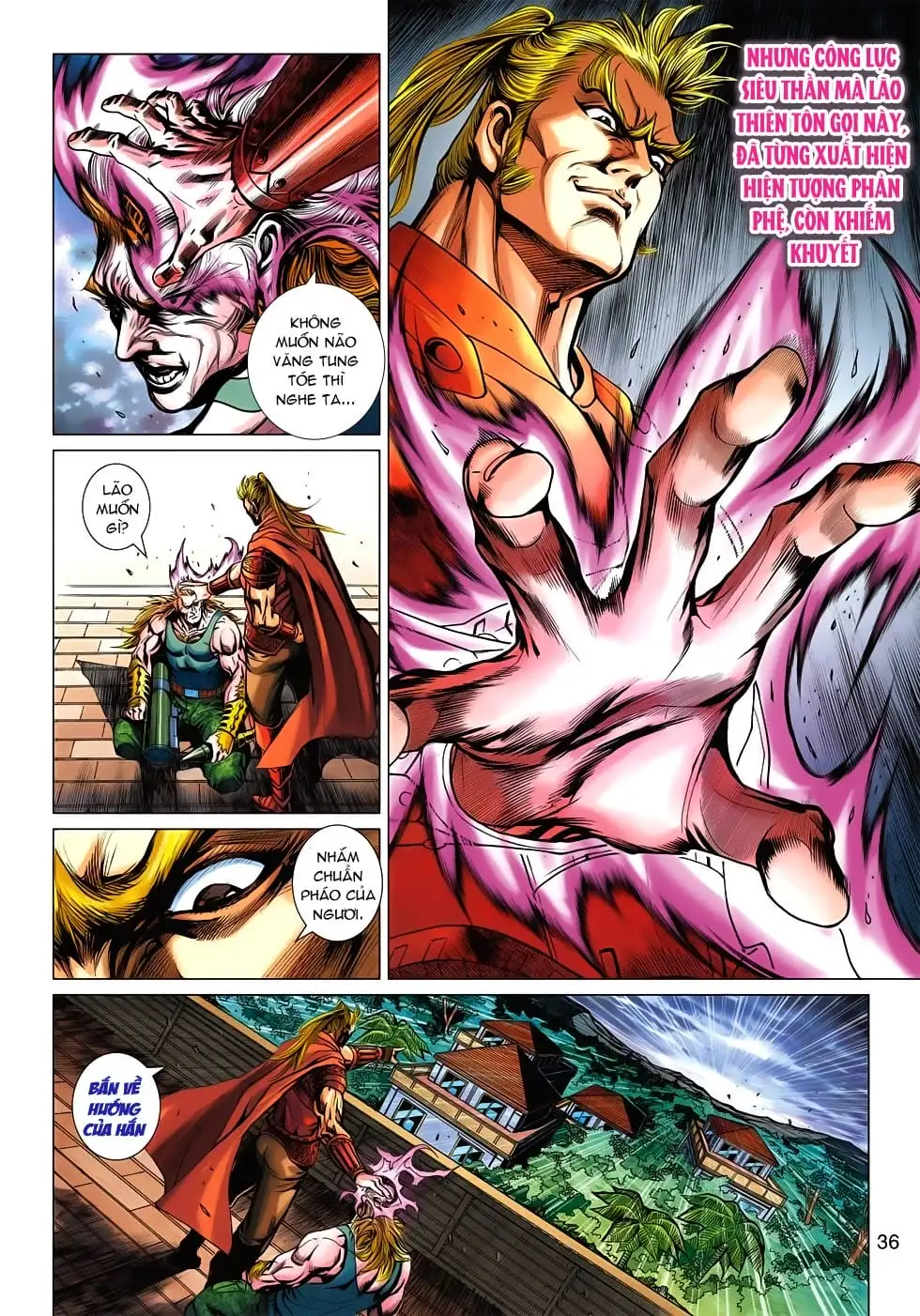 Truyện Tranh Tân Tác Long Hổ Môn trang 4