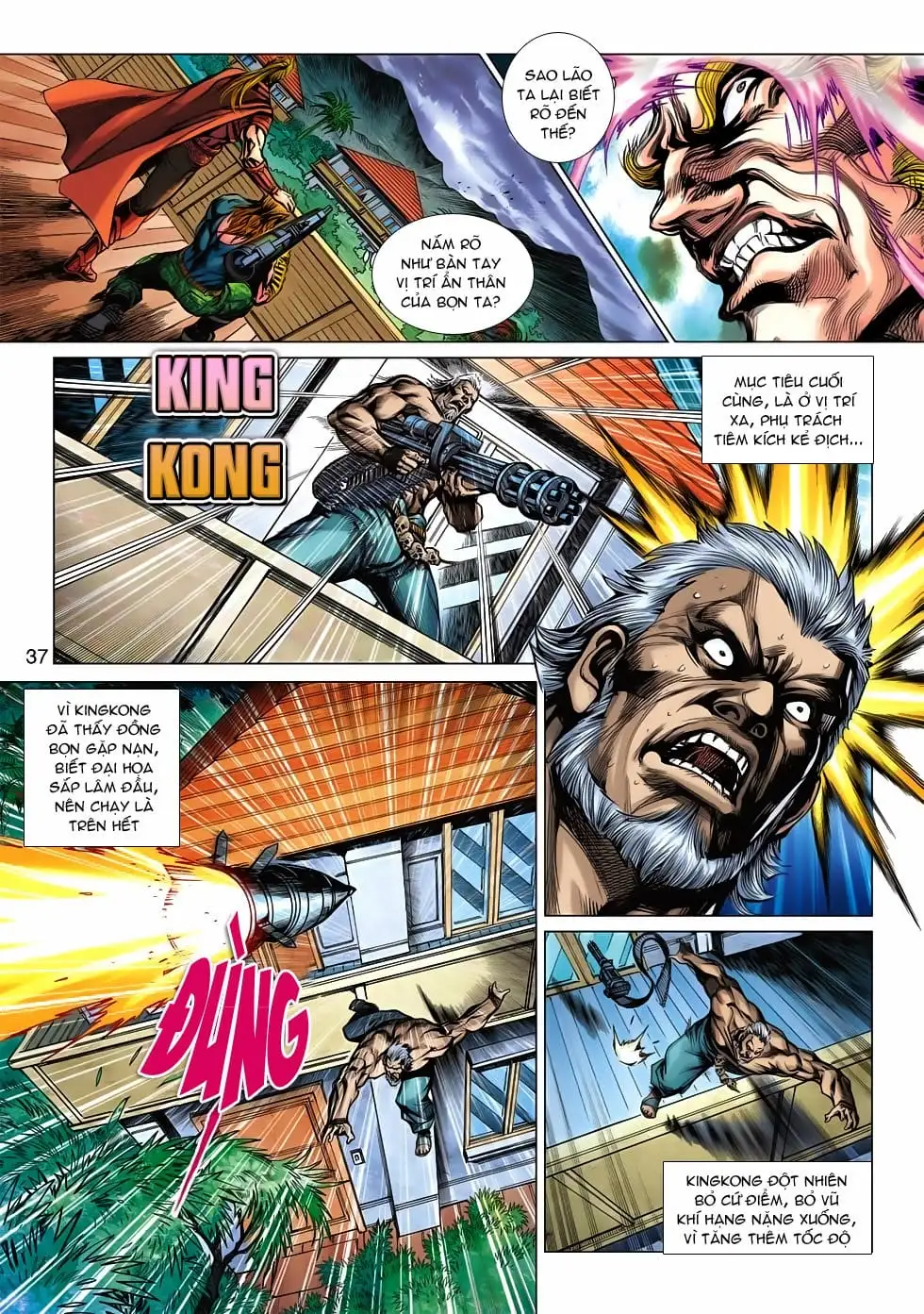 Truyện Tranh Tân Tác Long Hổ Môn trang 4