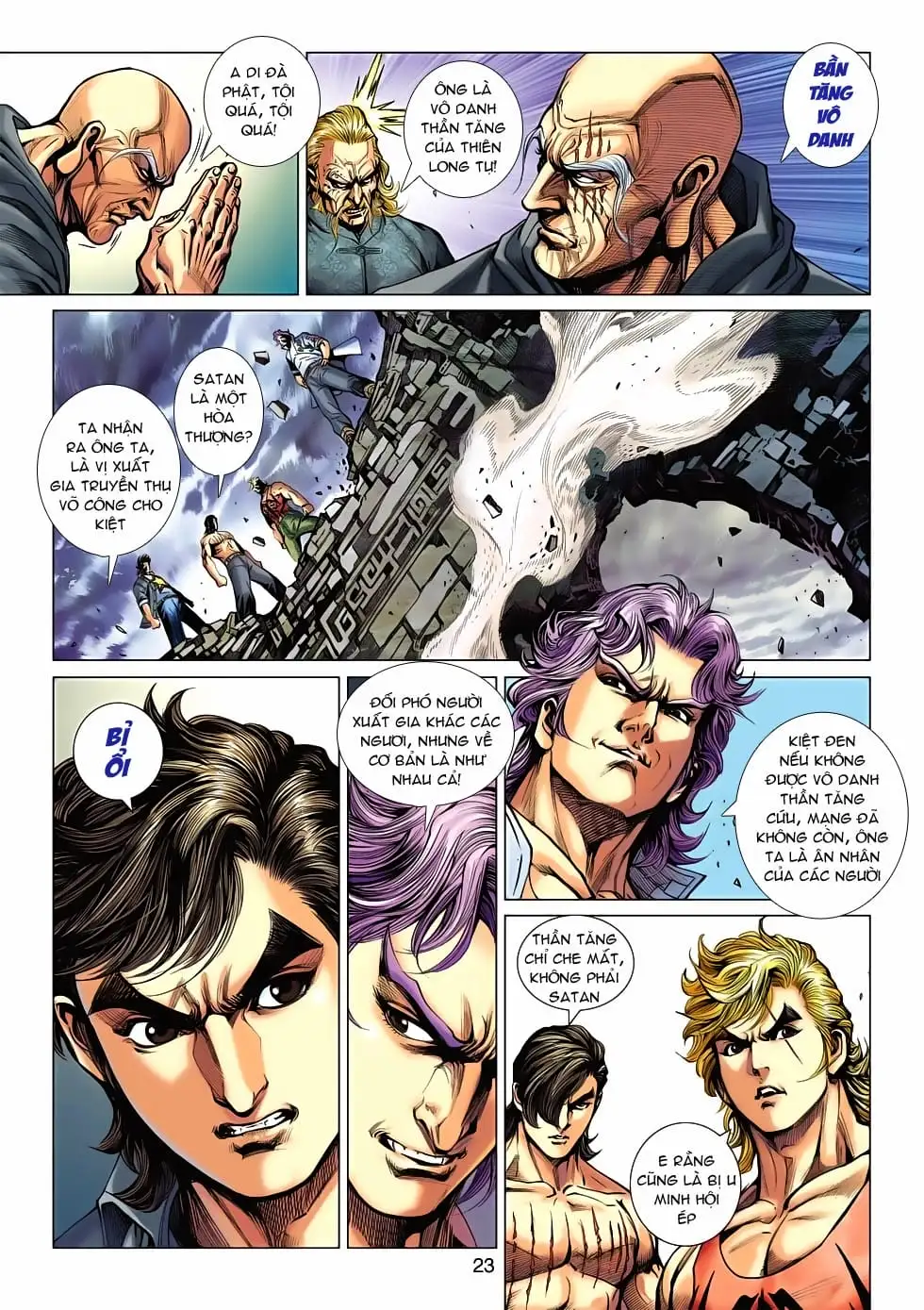 Truyện Tranh Tân Tác Long Hổ Môn trang 4