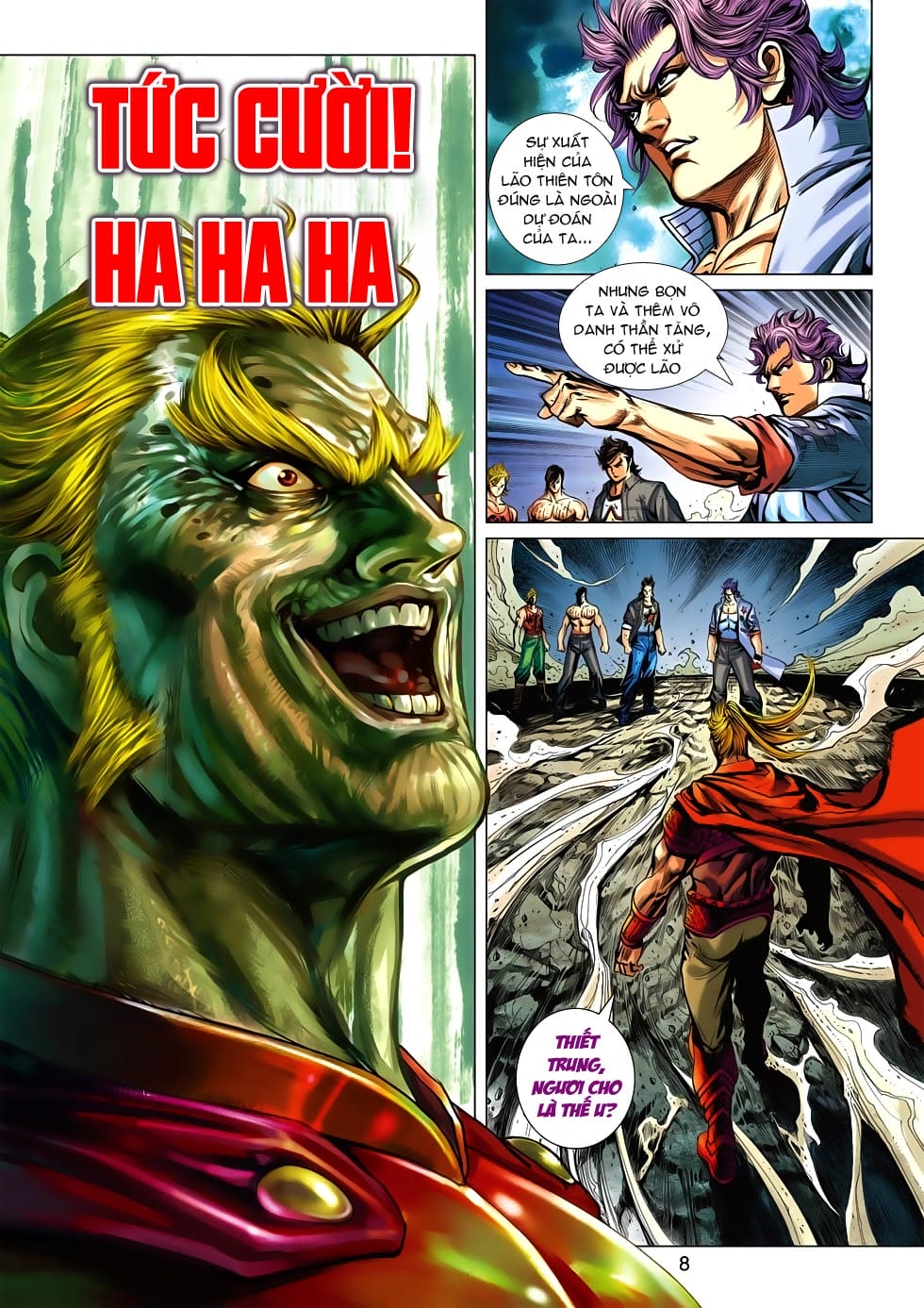 Truyện Tranh Tân Tác Long Hổ Môn trang 4