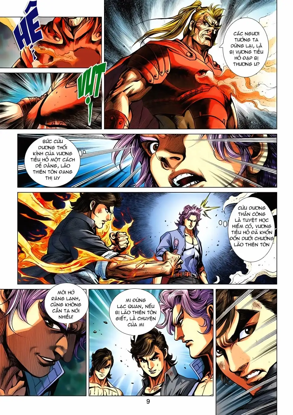 Truyện Tranh Tân Tác Long Hổ Môn trang 4