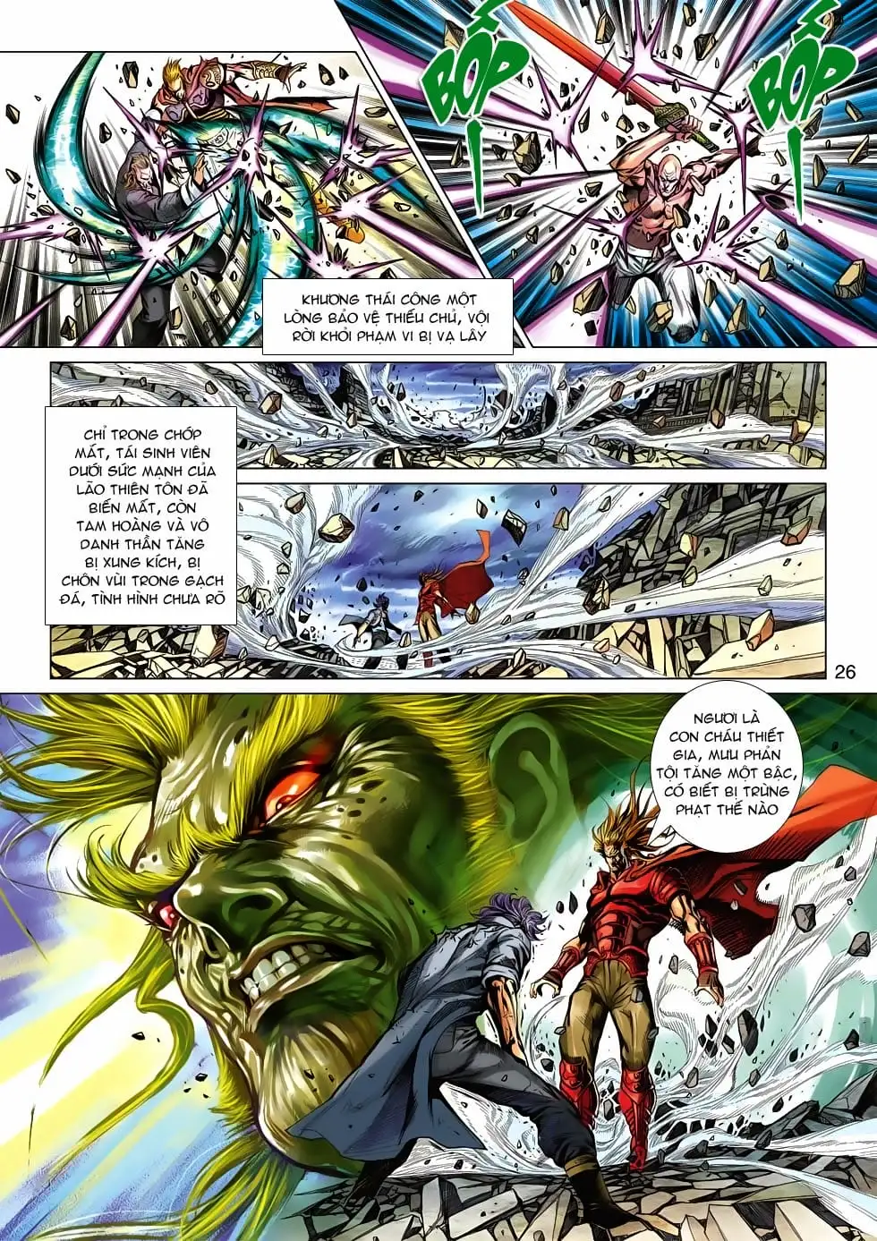 Truyện Tranh Tân Tác Long Hổ Môn trang 4