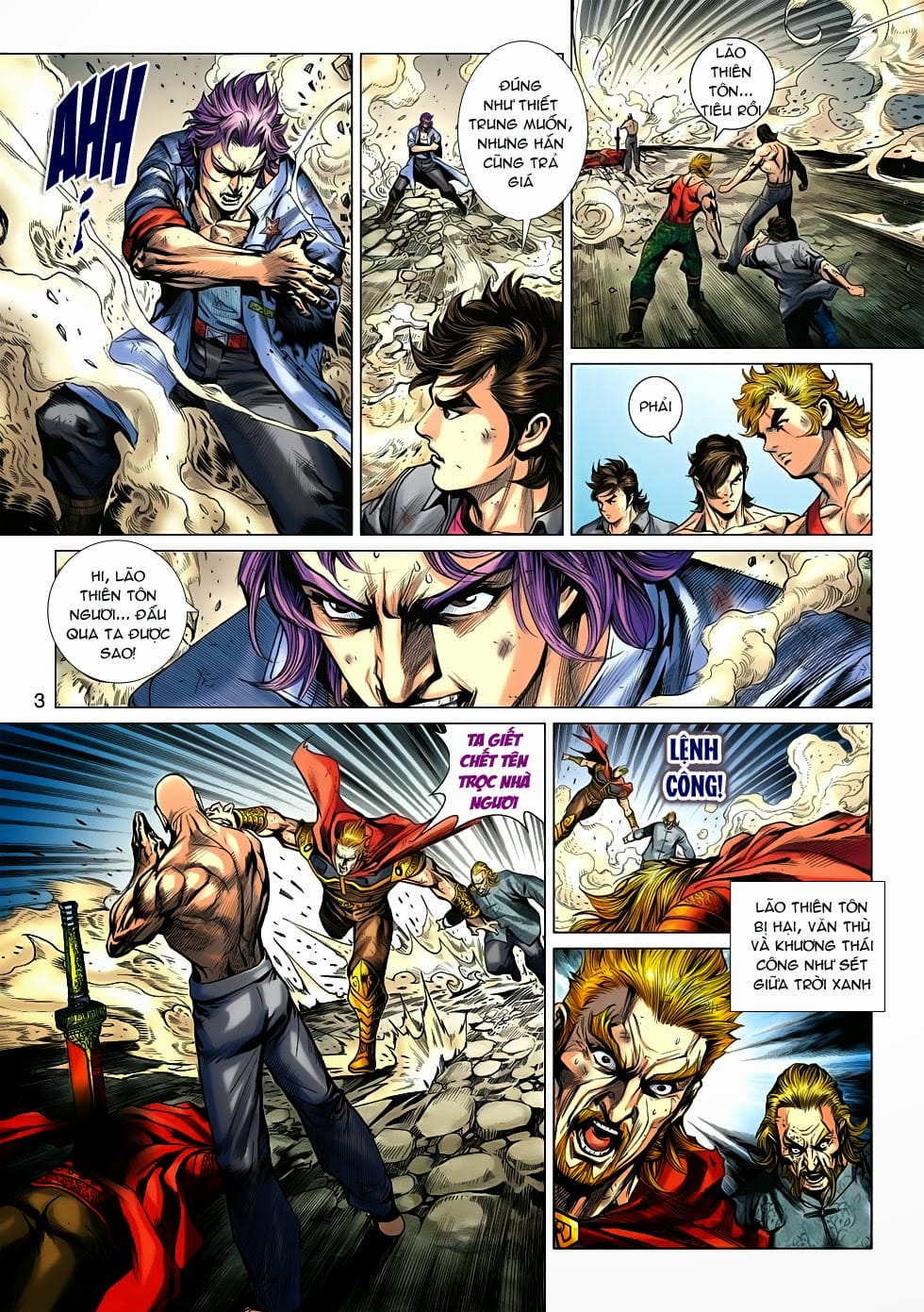 Truyện Tranh Tân Tác Long Hổ Môn trang 4