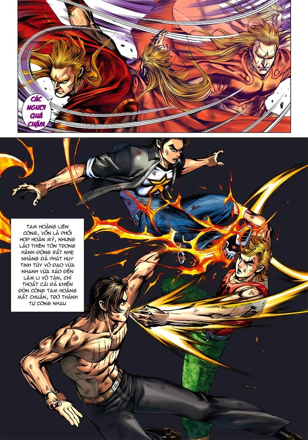Truyện Tranh Tân Tác Long Hổ Môn trang 4