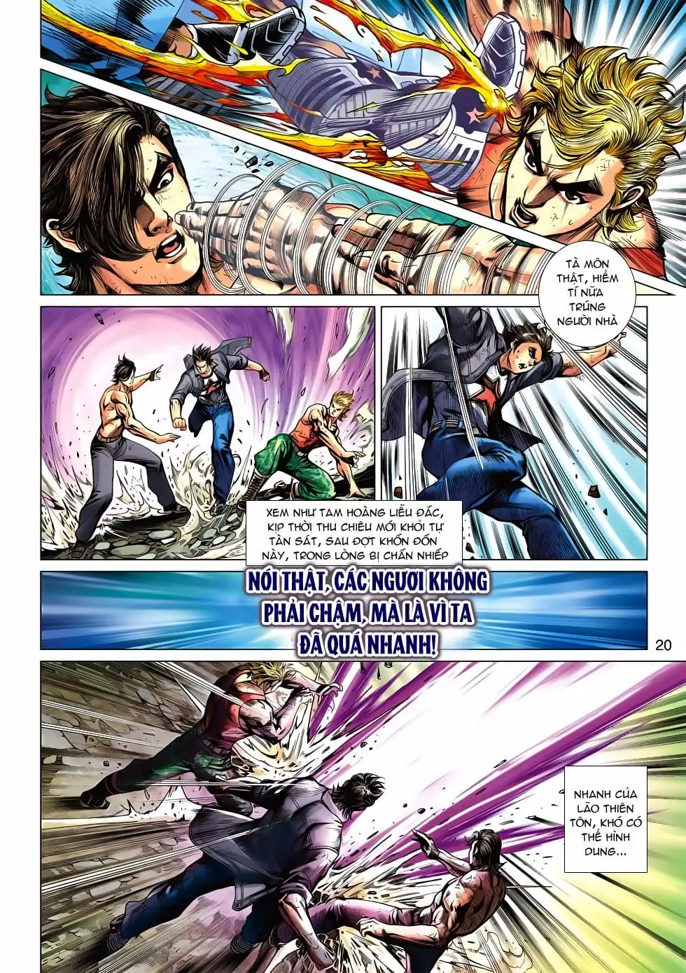 Truyện Tranh Tân Tác Long Hổ Môn trang 4