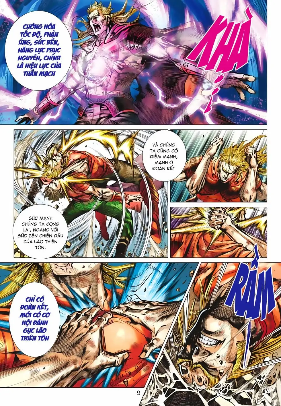 Truyện Tranh Tân Tác Long Hổ Môn trang 4