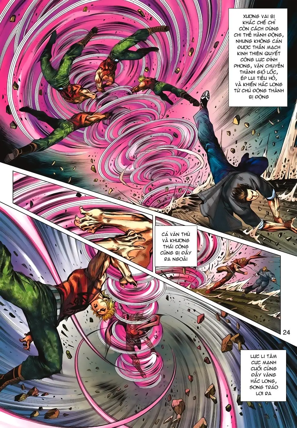 Truyện Tranh Tân Tác Long Hổ Môn trang 4