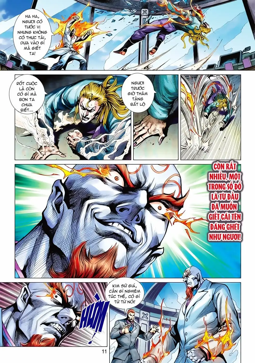 Truyện Tranh Tân Tác Long Hổ Môn trang 4