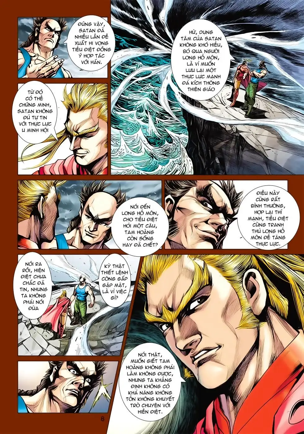 Truyện Tranh Tân Tác Long Hổ Môn trang 4