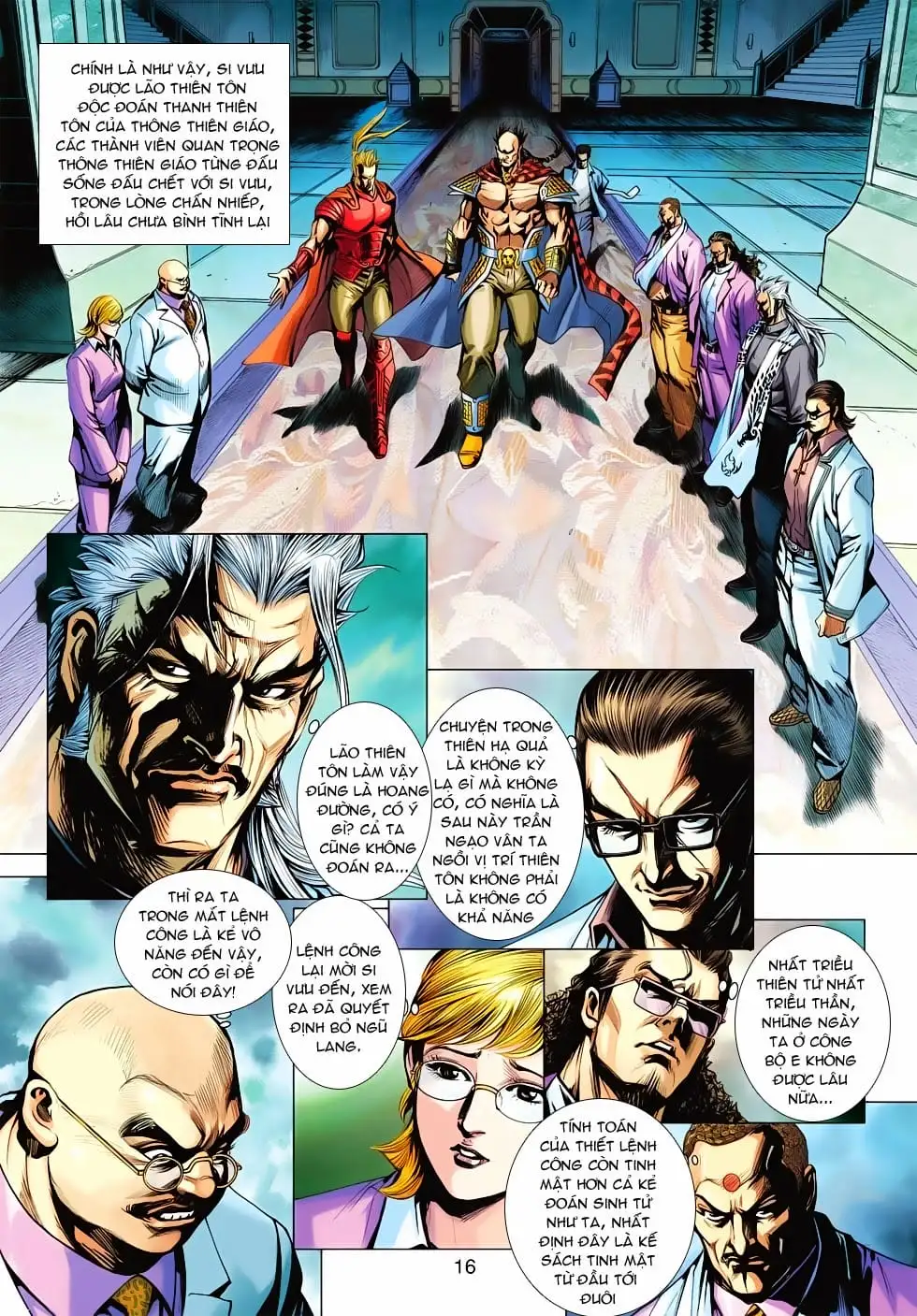 Truyện Tranh Tân Tác Long Hổ Môn trang 4