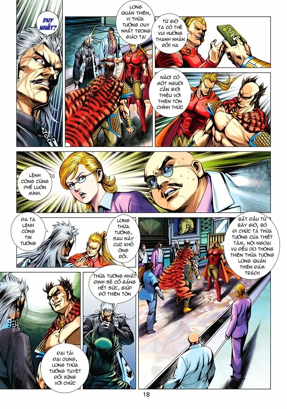 Truyện Tranh Tân Tác Long Hổ Môn trang 4