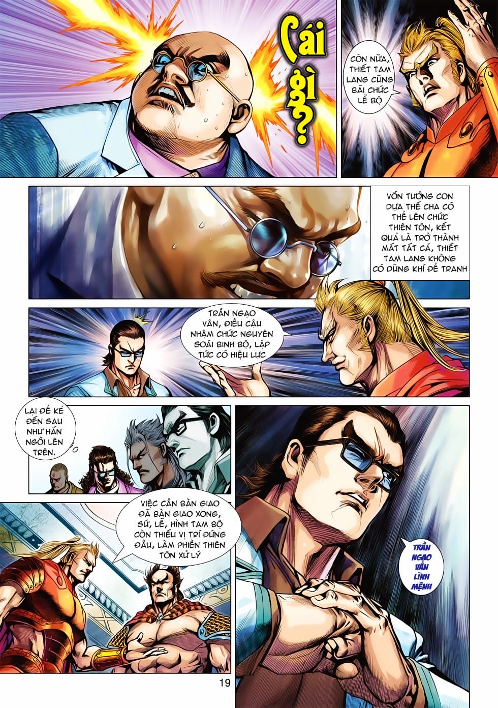 Truyện Tranh Tân Tác Long Hổ Môn trang 4