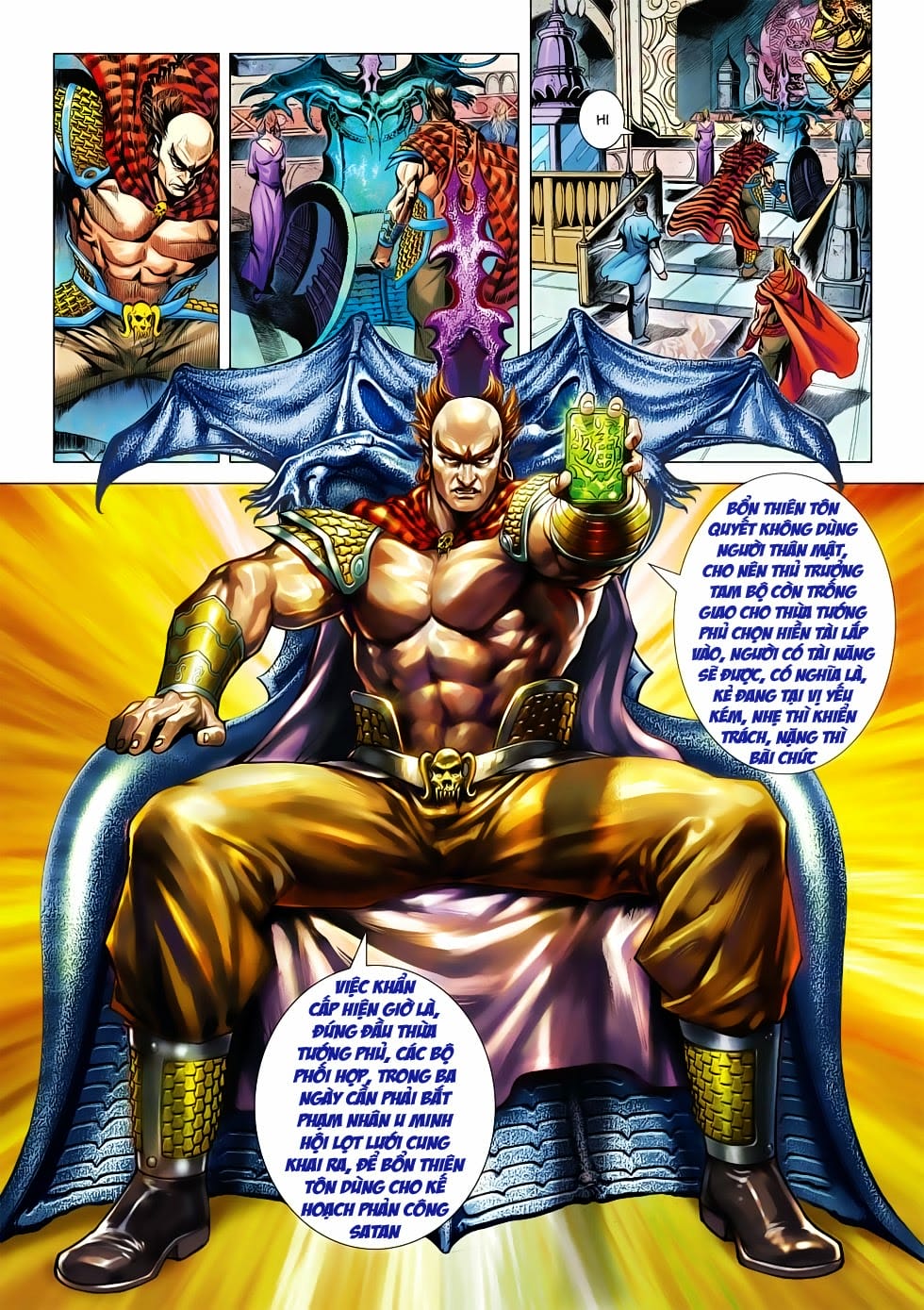 Truyện Tranh Tân Tác Long Hổ Môn trang 4