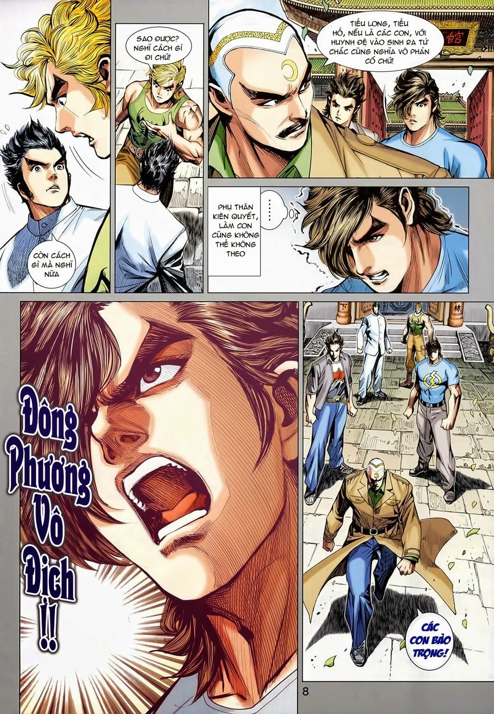 Truyện Tranh Tân Tác Long Hổ Môn trang 4